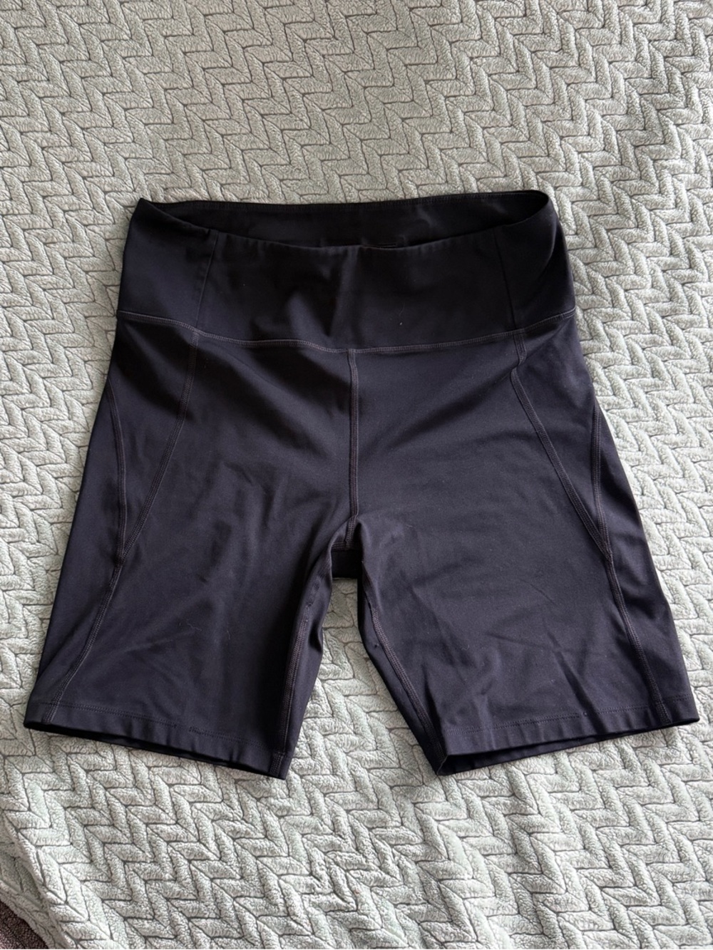 Girlfriend Collective #4011 Black High-Rise Bike Short